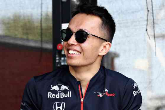 Thai Alex Albon gets promoted to Red Bull F1 drive image
