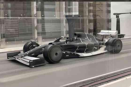 2021 Formula 1 car revealed with new wheels, aero image
