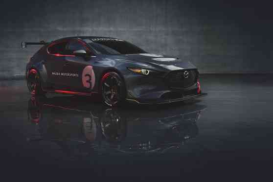 Mazda3 TCR is one mean looking race car image
