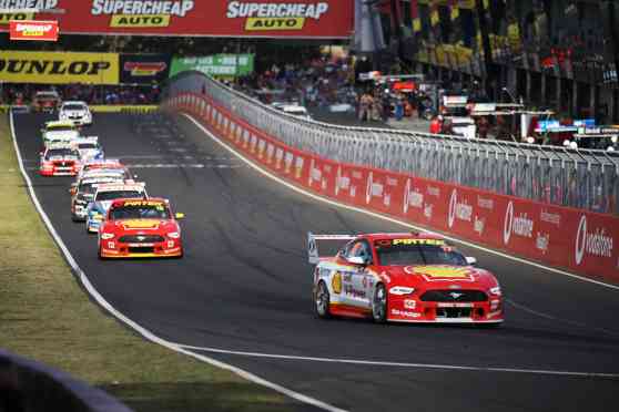 A Ford Mustang has conquered Bathurst 1000 image