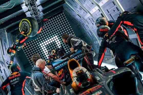 WATCH: Red Bull Racing just did a pit stop in zero gravity image