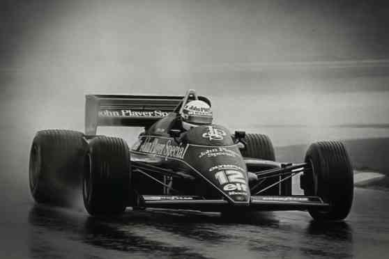 35 years ago Ayrton Senna won his first F1 race with Lotus image