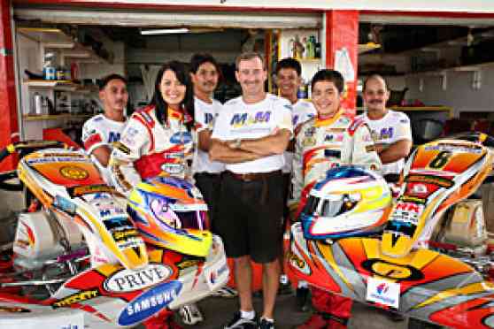 Bumgarner siblings to compete in Euro Winter Cup karting competition image