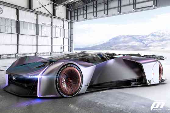 Team Fordzilla P1 is a shape-shifting virtual racer image