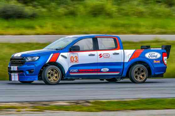 Ford Thailand built this Ranger pick-up truck to go racing image
