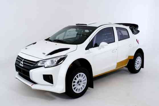 Ralliart built a Mitsubishi Mirage Evolution...sort of image