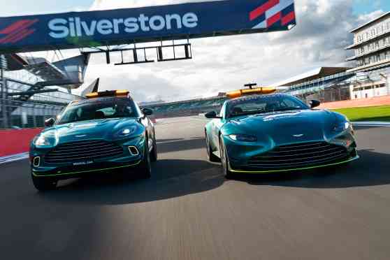 Aston Martin to lead F1 this season...as the safety car image