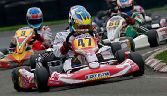 Thompson Equals Best Ever Irish Performance in UK Karting image