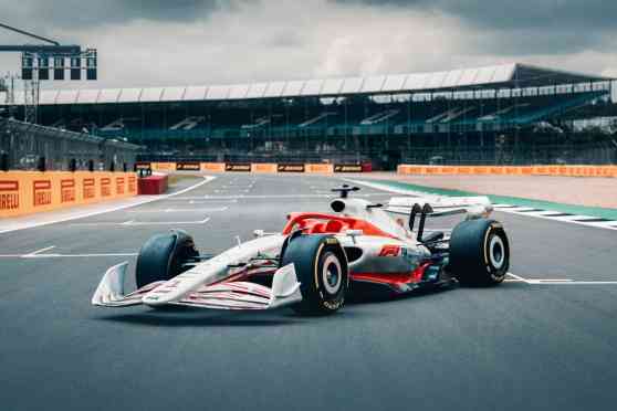 This is the 2022 Formula 1 racecar image