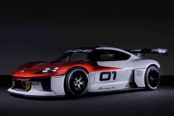 Porsche Mission R concept is a 1088 HP EV race car of the future image