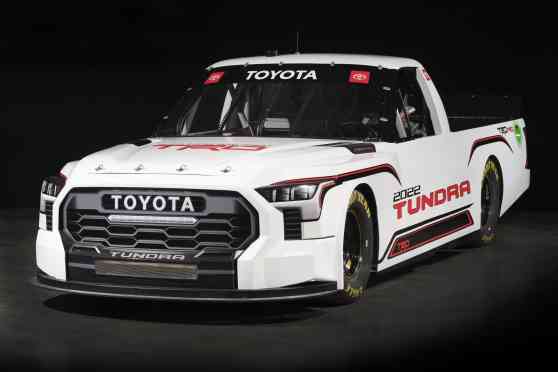 Toyota turns the new Tundra into a NASCAR race truck image