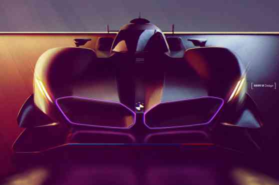 BMW's new Le Mans Daytona Prototype racer also has a huge grille image