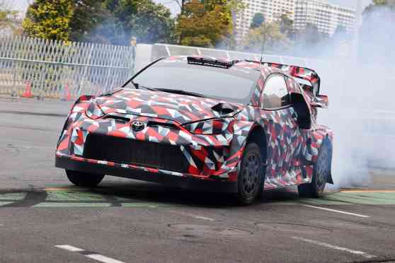 Toyota's new GR Yaris WRC car looks insane image