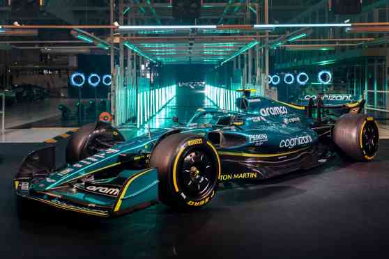 Aston Martin&rsquo;s 2022 F1 car looks different from the competition image