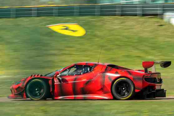 Ferrari's new GT3 race car is almost ready image