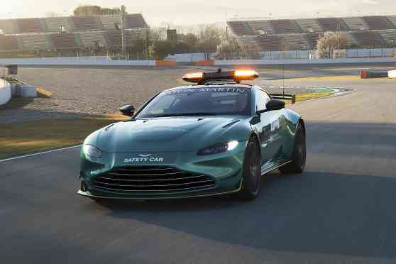 FIA defends 'turtle' F1 Aston Martin safety car image