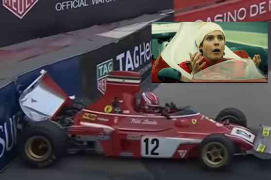 WATCH: Leclerc crashes Niki Lauda's Ferrari in Monaco image