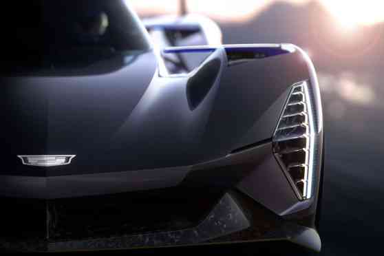 Cadillac teases 2023 GTP hypercar for Le Mans image