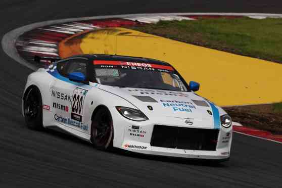 This Nissan Z Racing Concept runs on zero-carbon fuel image