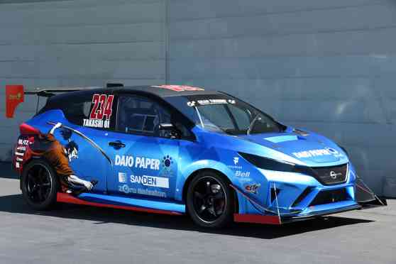 Look: Modified Nissan Leaf will join Pikes Peak image