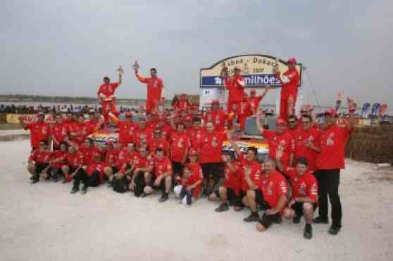 Record Breaking Seven Victories for Team Repsol Mitsubishi Ralliart at 2007 Dakar Rally image