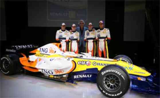 ING Renault F1 Team Launches 2007 R27 Car image