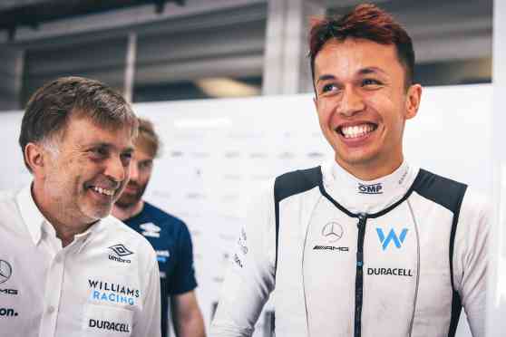 F1: Albon stays at Williams and goes for the "Oscar" image