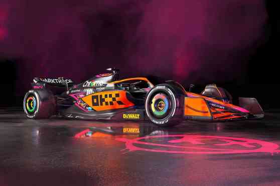 McLaren adds cyberpunk-inspired graphics for Singapore, Japanese GPs image