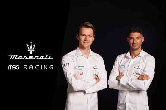 Mortara, G&uuml;nther to drive for Maserati MSG Racing in 2023 image