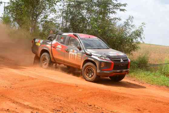 Mitsubishi relaunches Ralliart team; leads 2022 AXCR after 2 days image