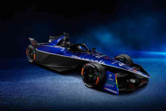 Tipo Folgore is Maserati's Formula E race car image