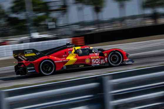 Ferrari scores first top-class sportscar pole in 50 years at Sebring image