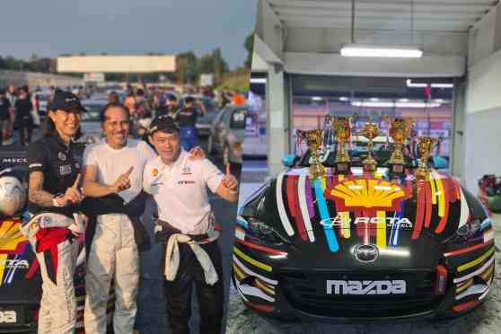 MSCC Mazda bags class wins at 2023 Kagitingan Cup endurance race image