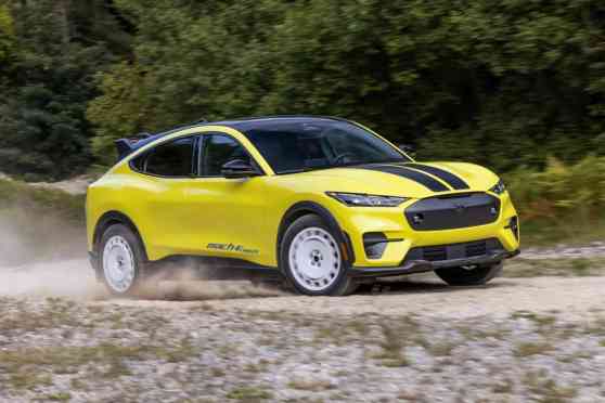 Ford lets you play in the dirt with Mustang Mach-E Rally image