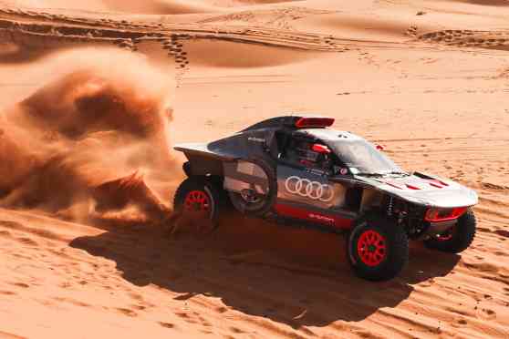 Audi RS Q e-tron is ready for 2024 Dakar Rally image