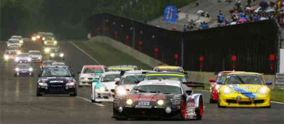 Toyota scores first motor race win with a hybrid car image
