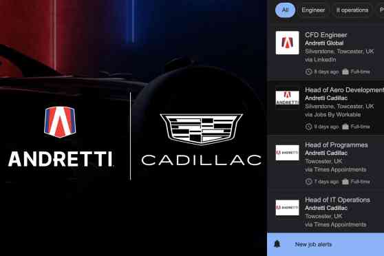 Despite entry snub, Andretti Cadillac actively hiring F1 personnel image