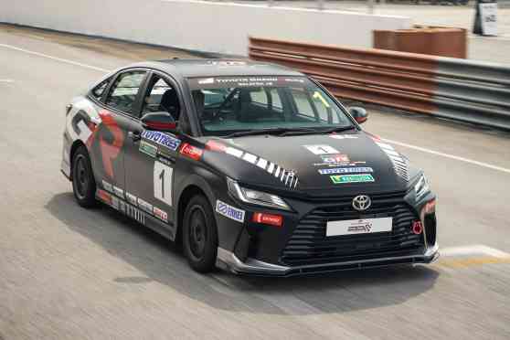Toyota DNGA Vios looks mean with new Gazoo Racing colors image