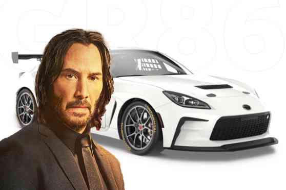 Keanu Reeves is racing a Toyota GR86 at Indy this weekend image