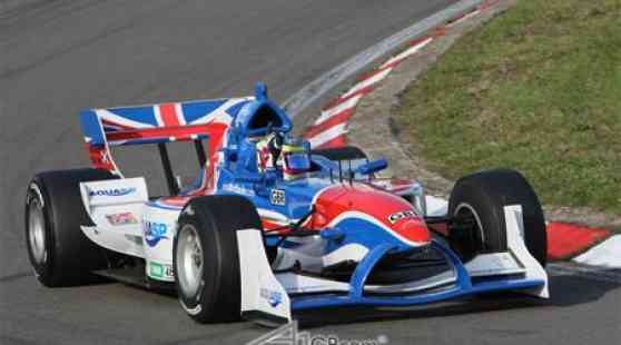 Great Britain Takes Superb Feature Race Win at the AquaSP A1GP Zandvoort image