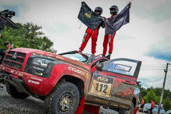 Mitsubishi Ralliart reclaims AXCR crown with Triton rally truck image