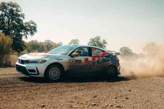 Honda Civic Type R HRC Rally XP is ready for the dirt image