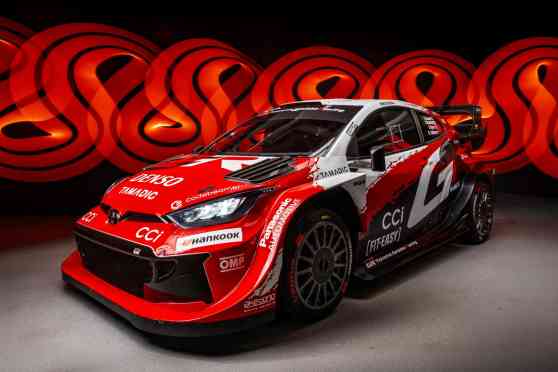 Toyota GR Yaris Rally1 gets a splash of red for 2026 image