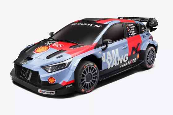 Hyundai Motorsport reveals the i20 N Rally1 WRC&rsquo;s new look image