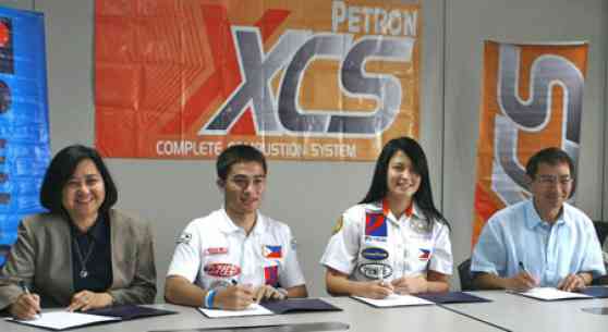 Bumgarners sign up as Petron endorsers image