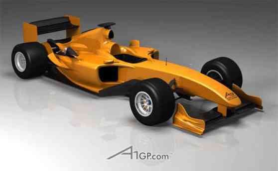 A1GP Reveals First Image of 'Powered by Ferrari' Car image