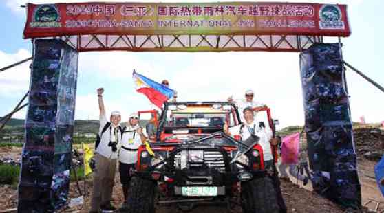 Team Land Rover Philippines successful in the China - Sanya International Offroad 4x4 Challenge image