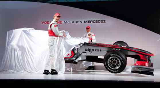 McLaren Mercedes unveils MP4-25 chassis for 2010 F1 Season image
