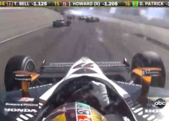 IndyCar driver Dan Wheldon dies in a horrific crash at Las Vegas Speedway image