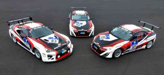 Toyota GT86 and Lexus LFA all set for Nurburgring 24 hours image